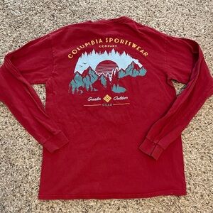 Men’s Columbia Longsleeve T-shirt Size Medium